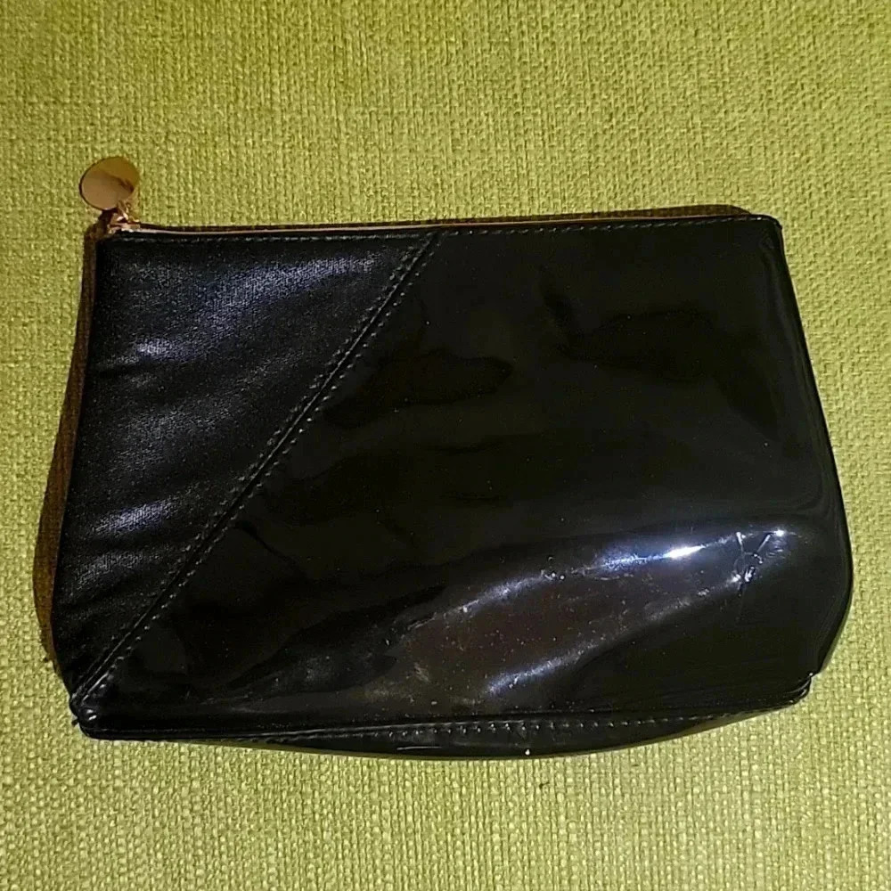 Ysl Parfume Clutch Patent Leather
